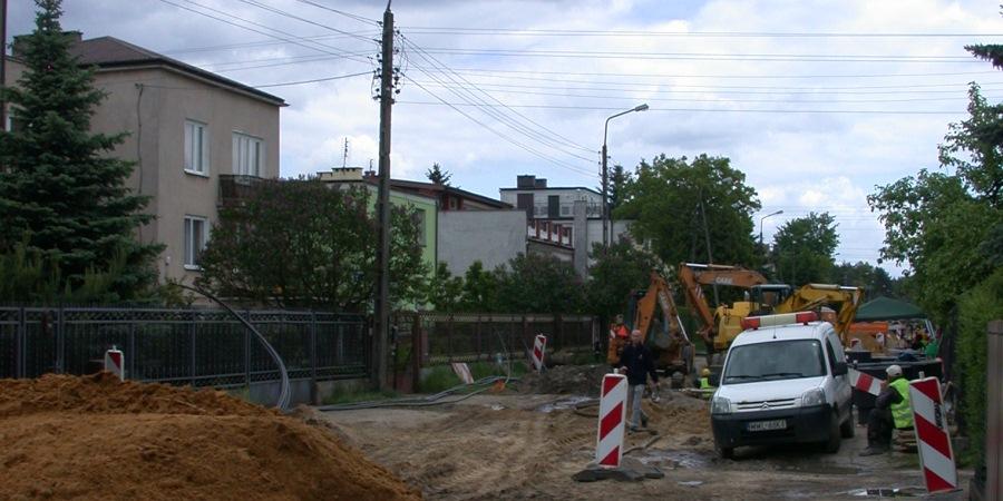 Miasto Ząbki wybudowało ulicę Wyzwolenia.