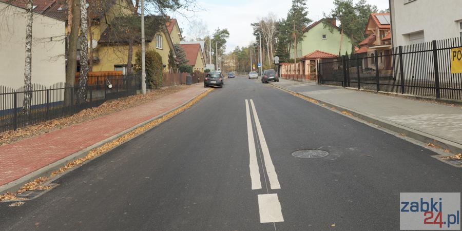 Urząd Miasta Ząbki wyremontował ulicę Wyzwolenia
